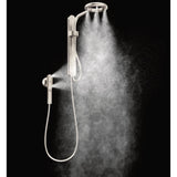 Nebia by Moen 1-Spray 8 in. Dual Shower Head and Handheld with Magnetic Dock, Spot Resist Brushed Nickel
