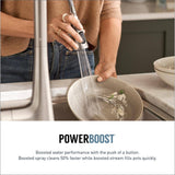 Moen Glenshire Single-Handle Pull-Down Sprayer Kitchen Faucet with Reflex and Power Clean, Spot Resist Stainless