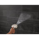 Delta Universal Showering Components ProClean 6‑Spray Handheld Shower Head, 1.75 GPM, SpotShield Brushed Nickel, 72‑in Hose