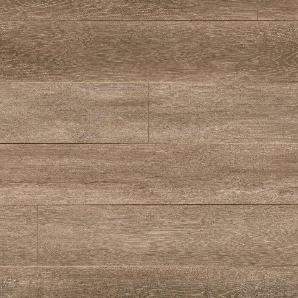 MSI Lauren Springs Oak 9.9 mm T x 7.72 in. W x 47.87 in. L Waterproof Laminate Flooring (17.92 sq. ft./Case)