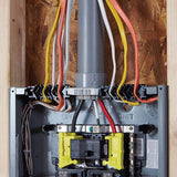 Square D Homeline 200 Amp 40-Space 80-Circuit Indoor Main Breaker Qwik-Grip Plug-On Neutral Load Center with Surge SPD Value Pack
