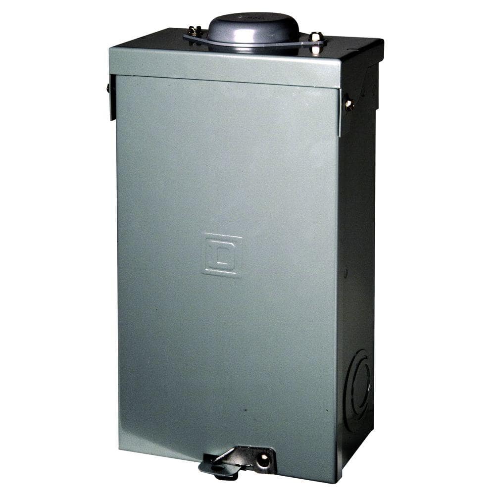 Square D QO 100 Amp 2-Pole Outdoor Circuit Breaker Enclosure