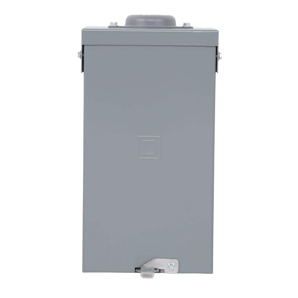 QO 100 Amp 2-Pole Outdoor Circuit Breaker Enclosure with QO2100 Breaker Included