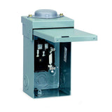 Square D QO 40 Amp 2-Space 2-Circuit Outdoor Main Lug Load Center