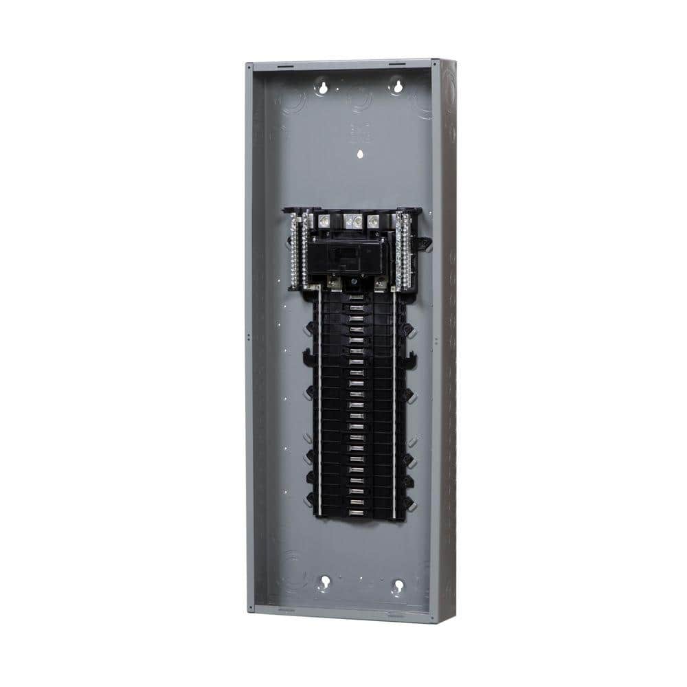 Square D QO Qwik-Grip 200-Amp 42-Space 42-Circuit Indoor Convertible Plug-On Neutral Load Center - QO42M200PQCVP