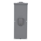 Square D QO 200 Amp 2-Pole Outdoor Circuit Breaker Enclosure with QOM2200VH Breaker