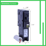 Square D Homeline 15-Amp Single-Pole Combination Arc Fault Circuit Breaker, HOM115CAFIC