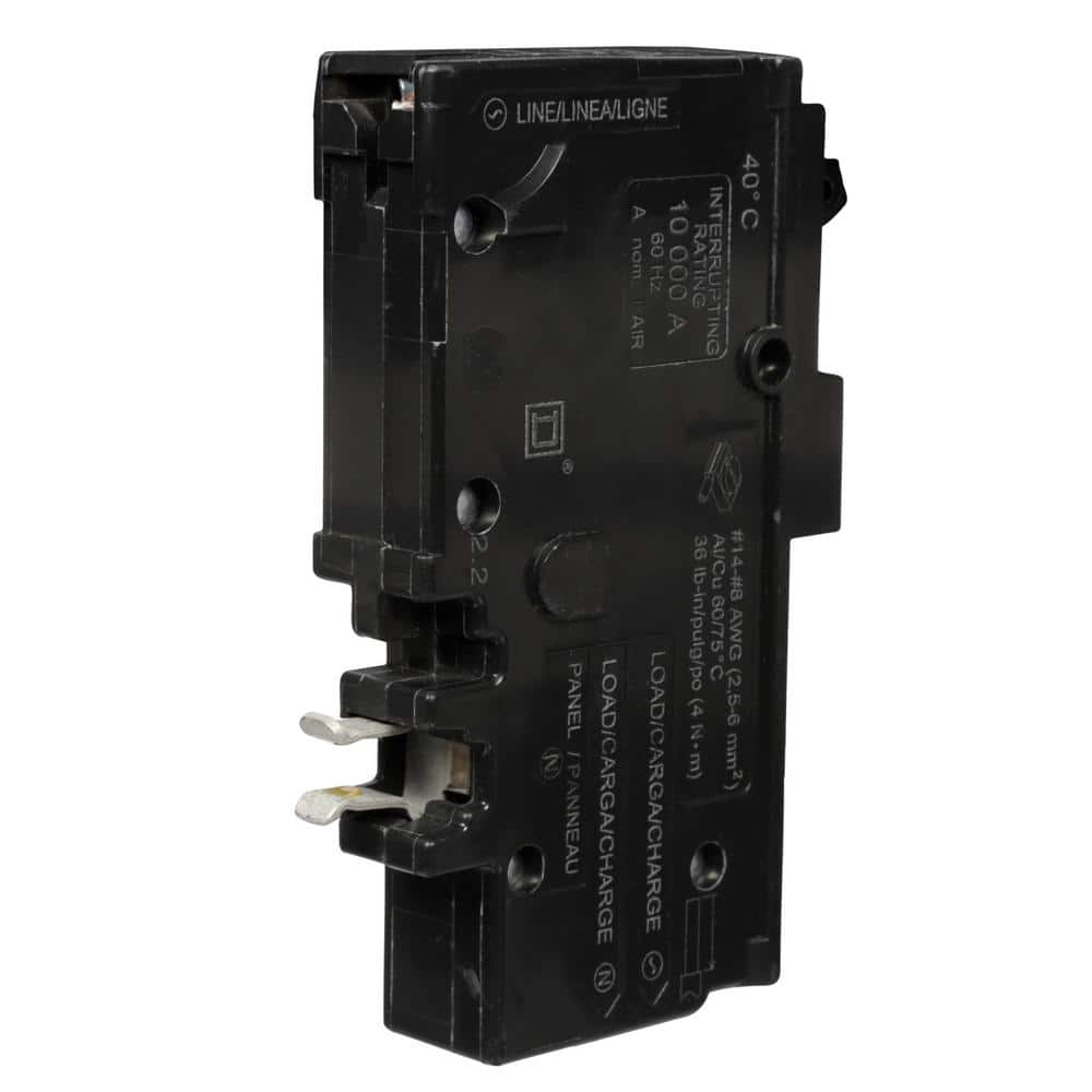 Square D Homeline 20 Amp Single-Pole Plug-On Neutral Combination Arc Fault Circuit Breaker (12-pack)