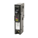 Square D Homeline 20 Amp Single-Pole Plug-On Neutral Dual Function CAFCI/GFCI Circuit Breaker, 9-Pack