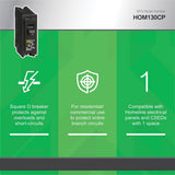 Square D Homeline 30 Amp Single-Pole Circuit Breaker(HOM130CP)