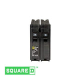 Square D Homeline 25 Amp 2-Pole Circuit Breaker, HOM225CP, 120/240V, 10kA AIC
