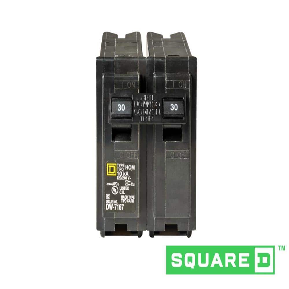 Square D Homeline 30 Amp 2-Pole Circuit Breaker(HOM230CP)