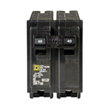 Square D Homeline 40 Amp 2-Pole Circuit Breaker, HOM240CP
