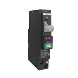 Square D QO 15 Amp 120-Volt Single-Pole Plug-On Neutral Dual Function (CAFCI and GFCI) Circuit Breaker