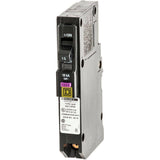 Square D QO 15 Amp Single-Pole Plug-On Neutral Dual Function (CAFCI and GFCI) Circuit Breaker (6-Pack)