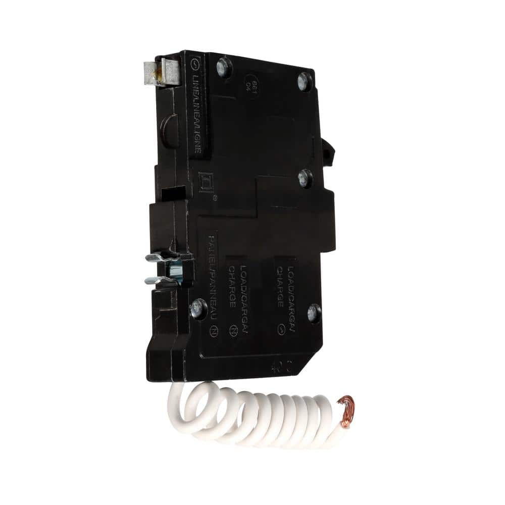 Square D QO Qwik-Gard 20 Amp Single-Pole GFCI Circuit Breaker, QO120GFICP
