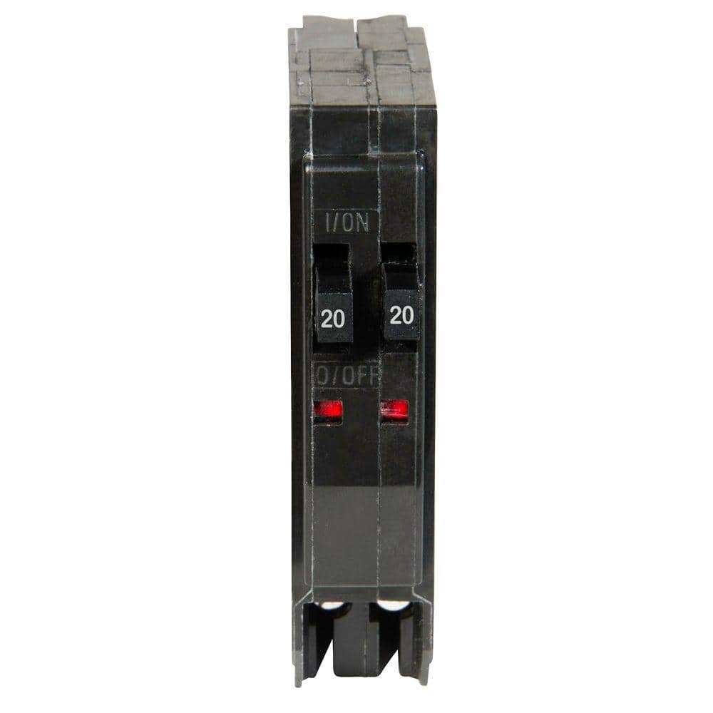 Square D QO 2-20 Amp Single-Pole Tandem Circuit Breaker