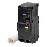Square D QO Qwik-Gard 20 Amp 2-Pole GFCI Breaker