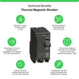 Square D QO 40 Amp 2-Pole Circuit Breaker(QO240CP)