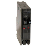Square D QO 2-15 Amp Single-Pole Class CTL Tandem Circuit Breaker
