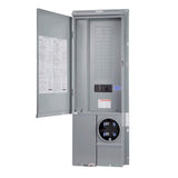Square D Homeline Ring Type Overhead/Underground 200-Amp 30-Space 42-Circuit Outdoor Main Breaker Meter Combo Plug-On Neutral Load Center - SC3042M200PF