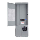 Square D Homeline Ring Type Overhead/Underground 200-Amp 30-Space 42-Circuit Outdoor Main Breaker Meter Combo Plug-On Neutral Load Center - SC3042M200PF