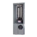 Square D Homeline Ring Type Overhead/Underground 200-Amp 30-Space 42-Circuit Outdoor Main Breaker Meter Combo Plug-On Neutral Load Center - SC3042M200PF
