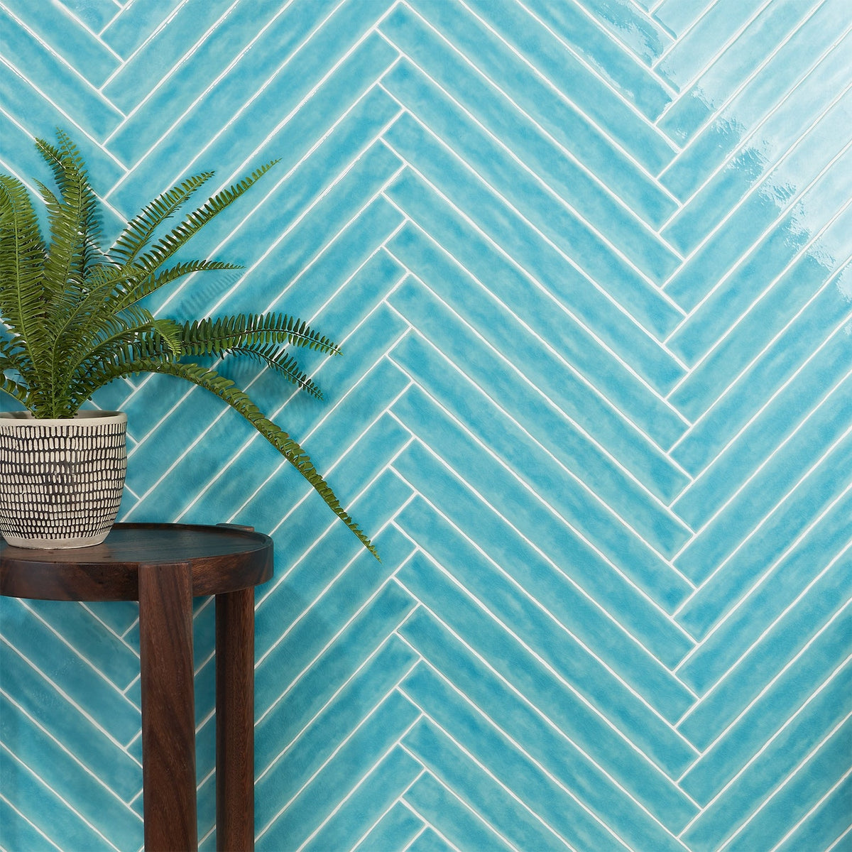 Carolina Bay Blue 2x20 Polished Ceramic Wall Tile