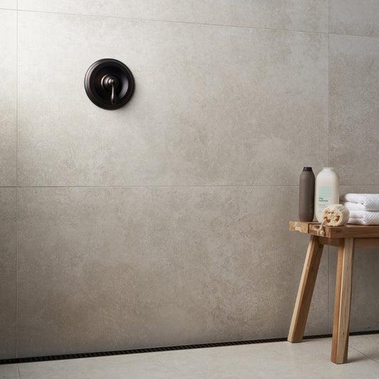 Saint Remy Avorio White 24x48 Semi-Polished Porcelain Tile - Lux Tile