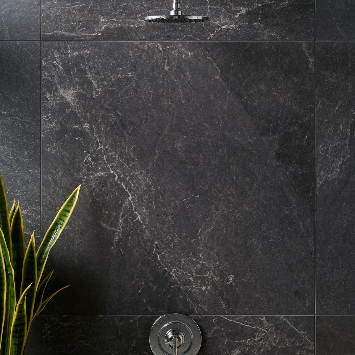 ZenTech Graphite Gray 36x36 Matte Porcelain Tile - Lux Tile
