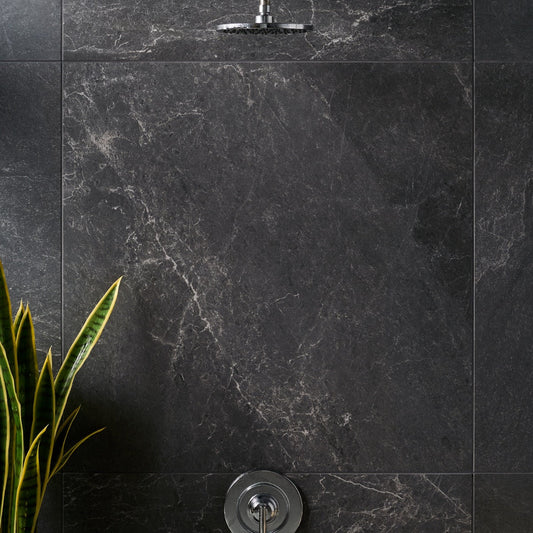 ZenTech Graphite Gray 36x36 Matte Porcelain Tile - Lux Tile