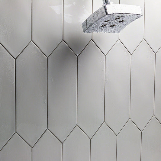 Aliante Light Gray 4x12 Picket Matte Porcelain Tile - Lux Tile