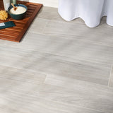 Silkwood Gray Matte Porcelain Tile - 8x48 Wood Look