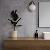 Lune Gray 24x48 Matte Porcelain Tile - Lux Tile