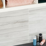 DreamStone Luminus White 12x24 Matte Porcelain Tile - Lux Tile