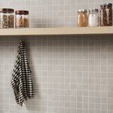 Era Linen White 2x2 Matte Porcelain Mosaic Tile - Durable Limestone Look