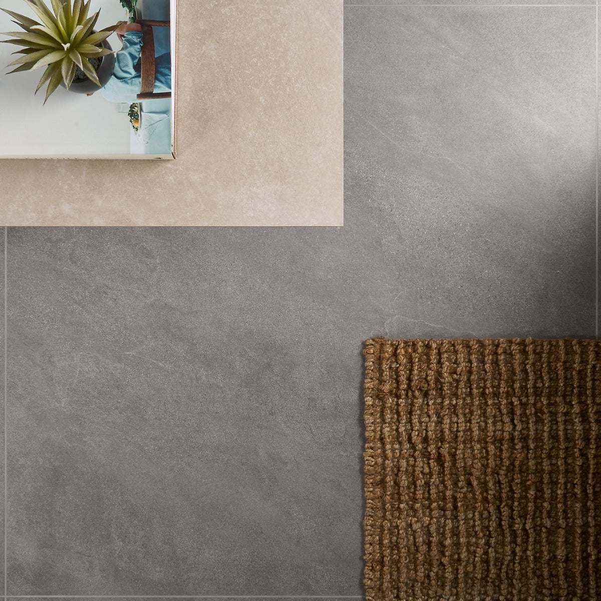Era Slate Gray 48x48 Matte Porcelain Tile - Lux Tile