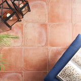 Lux Tile Burgos Terracotta Matte Porcelain Tile 14x14