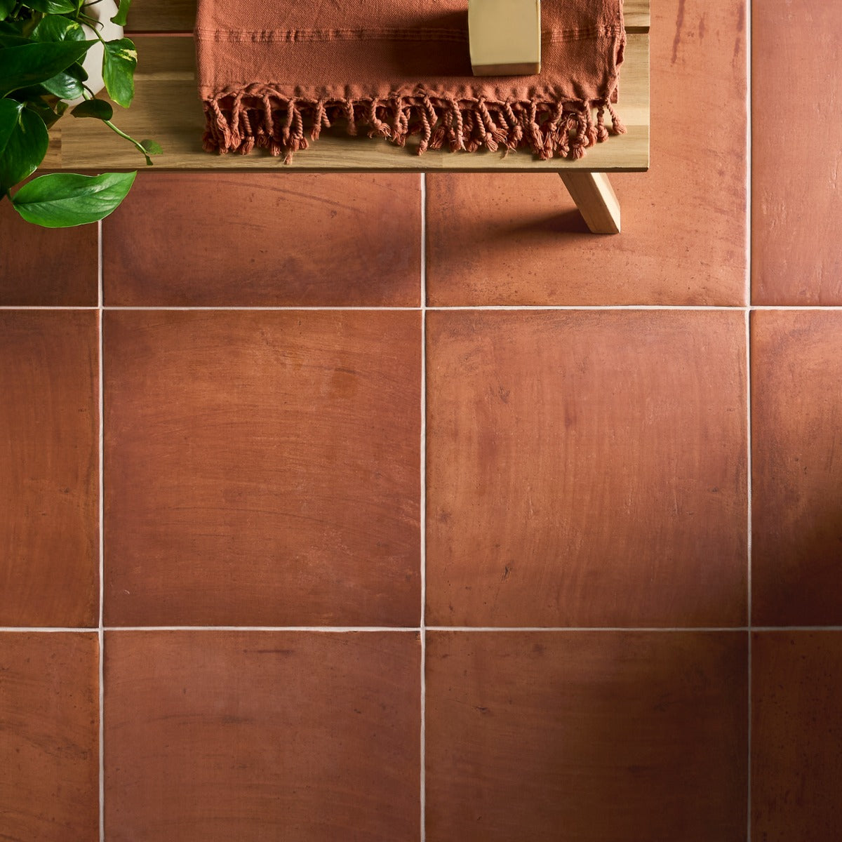 Saltillo Canyon Terracotta 18x18 Matte Porcelain Tile - Durable and Stylish Flooring