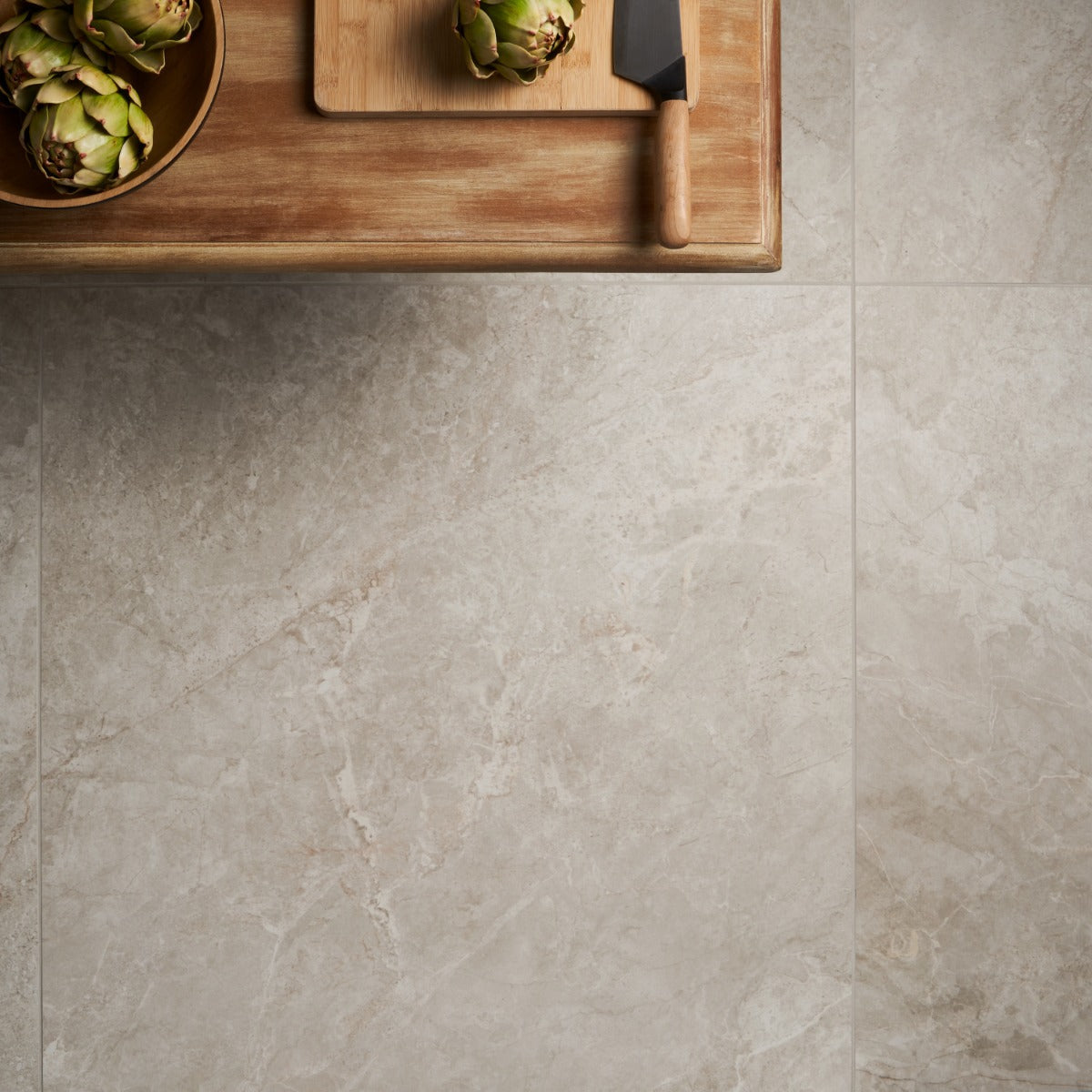 Thor Bone Beige 36x36 Matte Porcelain Tile - Lux Tile