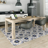Bella Met Blue 9x9 Matte Porcelain Tile - Lux Tile
