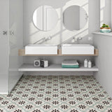 Bella Prado Blue 9x9 Matte Porcelain Tile for Residential and Commercial Use