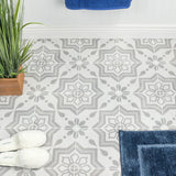 Cascais Silver Sky 9x9 Matte Porcelain Tile - Lux Tile