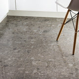 Rizo Tortora Gray 24x24 Terrazzo Look Semi-Polished Porcelain Tile