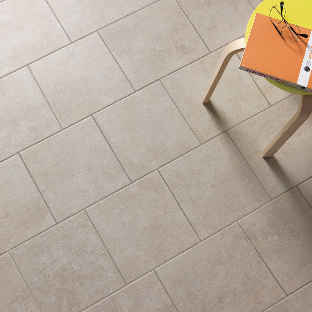 Marbella Desert Sand Beige 24x24 Matte Porcelain Tile - Lux Tile