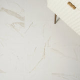 Versilia Calacatta Oro Matte 12x12 Porcelain Tile - Lux Tile