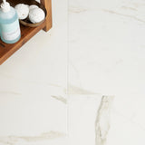 Versilia Calacatta Oro Polished Porcelain Tile 24x24 - Lux Tile