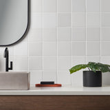 Born White 5x5 Matte Porcelain Tile - Lux Tile