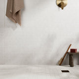 Hikari Bamboo Chalk White 24x48 Textured Matte Porcelain Tile - Lux Tile