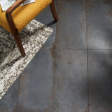 Angela Harris Flatiron Black 12x24 Matte Porcelain Tile